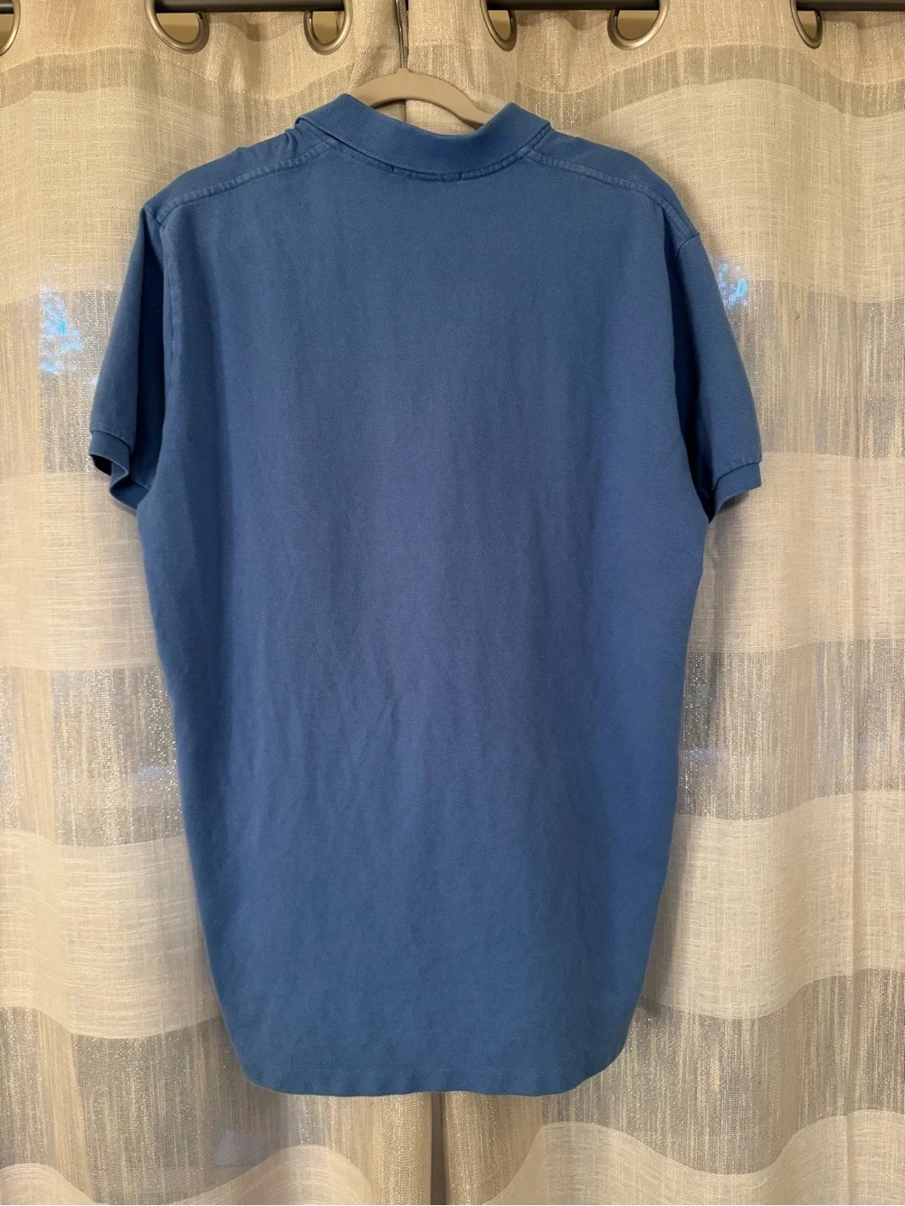 Ralph Lauren Blue Short-Sleeve Polo with Yellow Pony
